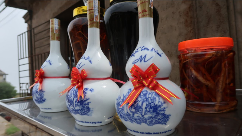 Quy trình chế biến rượu mẫu sơn Đỉnh